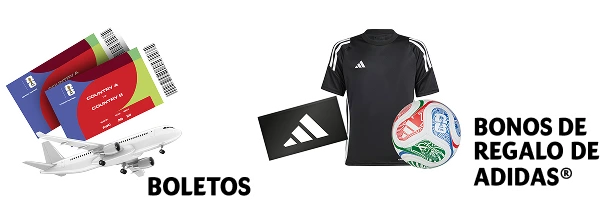 Bonos de Regalo Adidas<sup>®</sup>